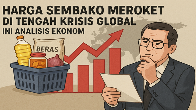Harga Sembako Meroket di Tengah Krisis